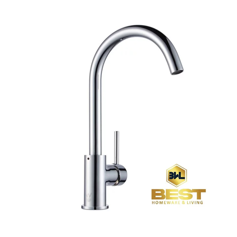 Ottimo 360 Swivel Chrome finished kitchen/Laundry sink mixer tap with hot and cold water outlet