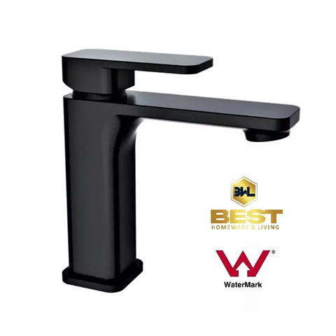 Short black finish basin mixer Bathroom Basin tap