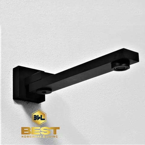 Solid brass Rectangular Black finished spout for bathtub and basin