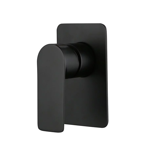 Black Chrome finished DR brass wall mixer