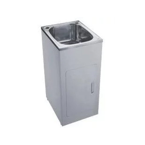 Freestanding Laundry Tub Laundry Unit With PVC Cabinet 500X600X870mm