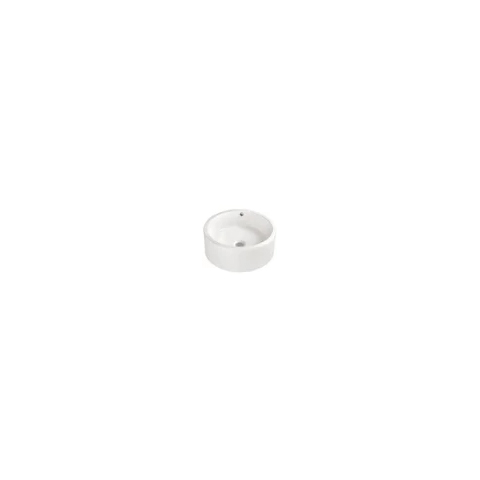 Countertop Or Wall Hung White Gloss Round Ceramic Basin 420X420X170 mm