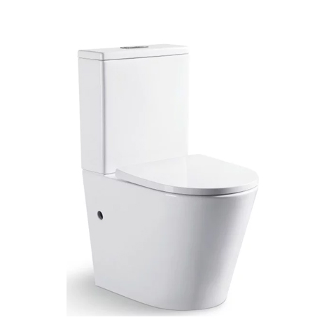 Toilet bathroom rimless back to wall white ceramic toilet suits 670x350x870mm