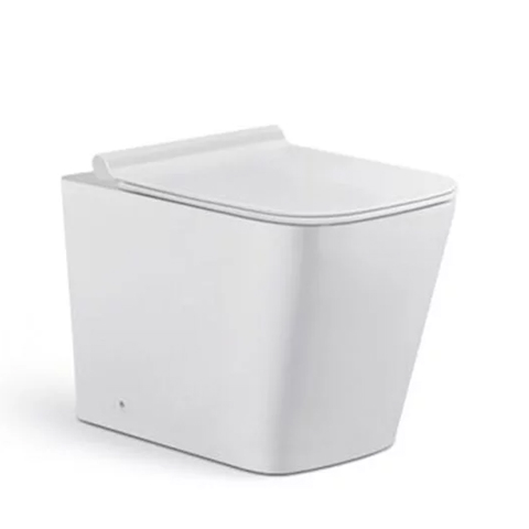 Ceramic Toilet Suits White In Wall Rimless 570x350x410mm