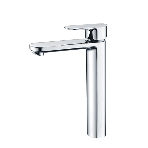 Tall chrome finish basin mixer Bathroom tap